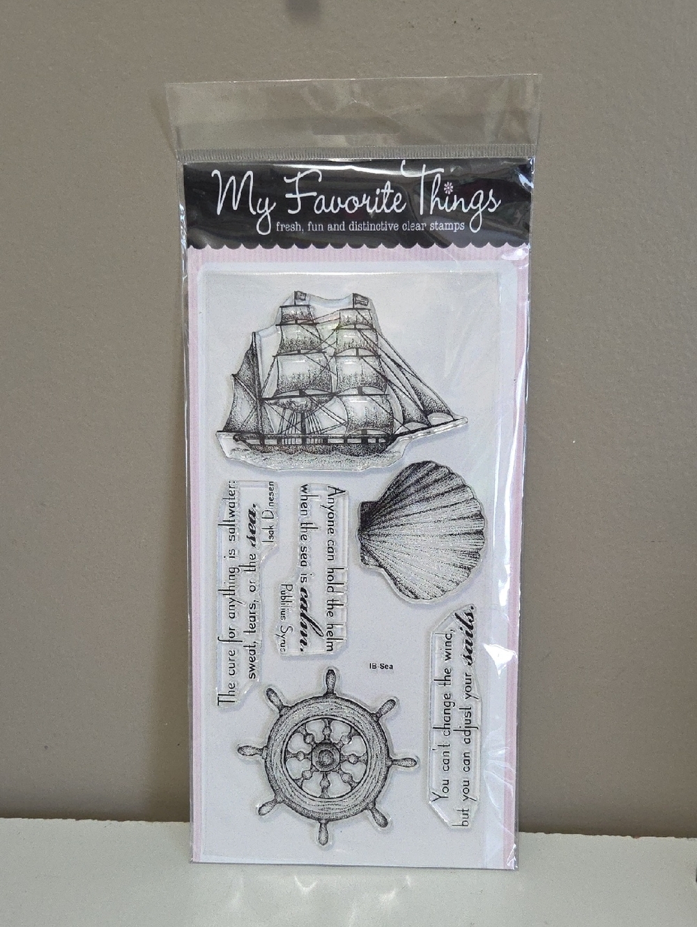 The Sea MFT Photopolymer Stamp Set